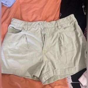 FOREVER 21 Mint Denim Short